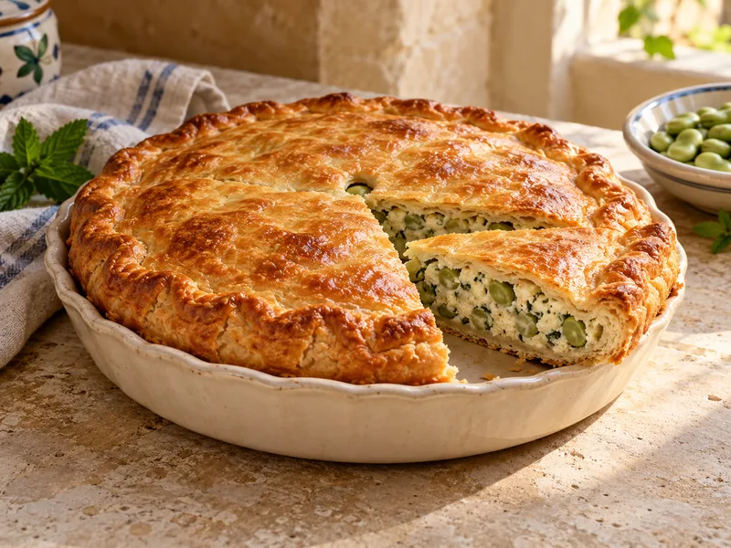 Torta tal-irkotta u l-ful