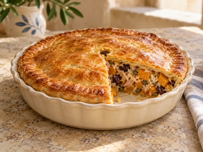 Torta tal-qara’ ħamra u r-ross